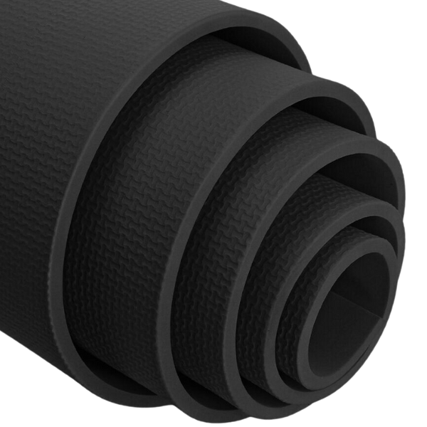 Yoga Exercise Mat with Non-Slip Bottom & Carrying Strap