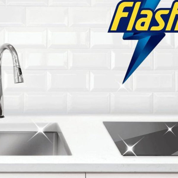 Flash Spray Wipe Done Bright Crisp Lemon Cleaning Spray - 800ml