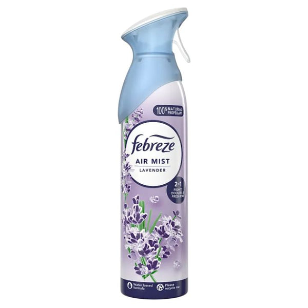 Febreze Air Mist Freshener Spray Lavender Scent - 185ml