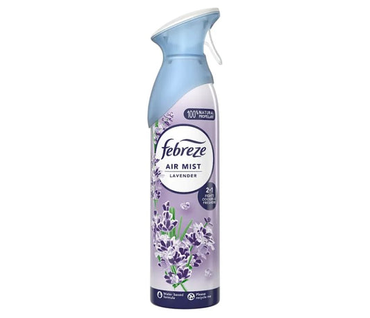 Febreze Air Mist Freshener Spray Lavender Scent - 185ml