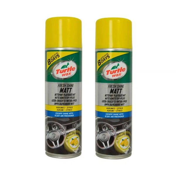 Turtle Wax Fresh Shine Interior Car Cleaner Dashboard Citrus Matt 500ml