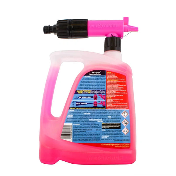 Wet & Forget Rapid Application Mould Lichen & Algae Remover Outdoor Cleaning -2L