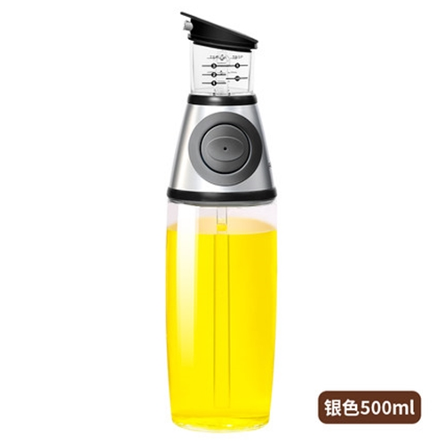 Set of Oil dispenser Bottle, Glass Food Storage 3 Piece and 5pc stainless steel kitchen utensils For Kitchen Use