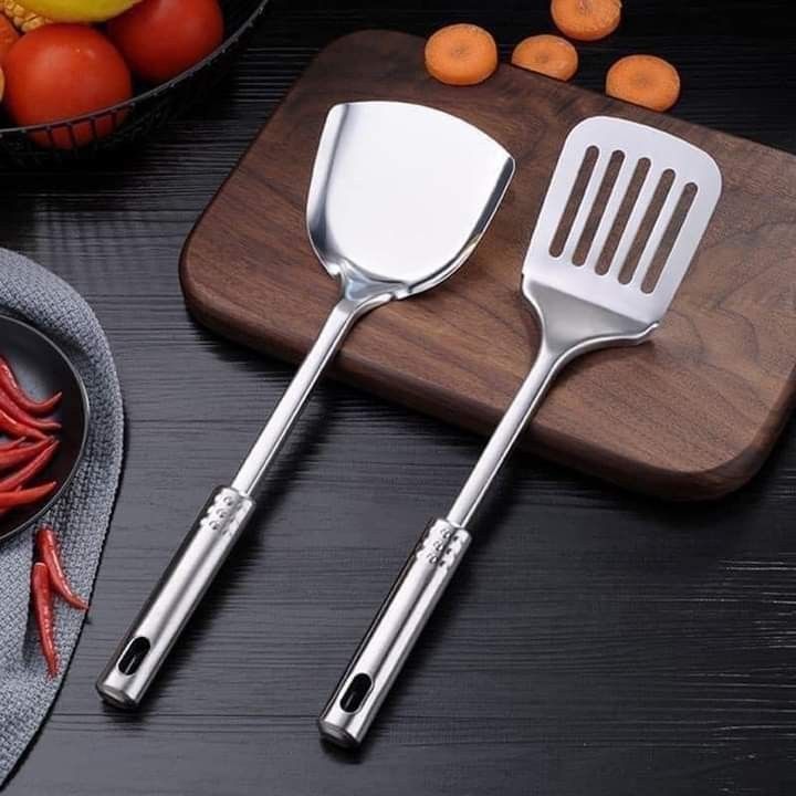 Set of Oil dispenser Bottle, Glass Food Storage 3 Piece and 5pc stainless steel kitchen utensils For Kitchen Use