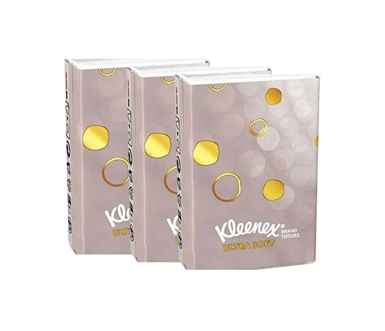 Kleenex Ultra Soft Mini Pocket Tissues Extra Soft 4 Ply 10 Packs of 7 Tissues