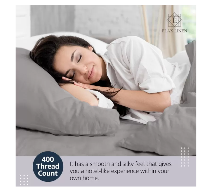 Duvet Cover Set With Egyptian Cotton Fitted Sheet-400 TC ( Classic Modern Design)