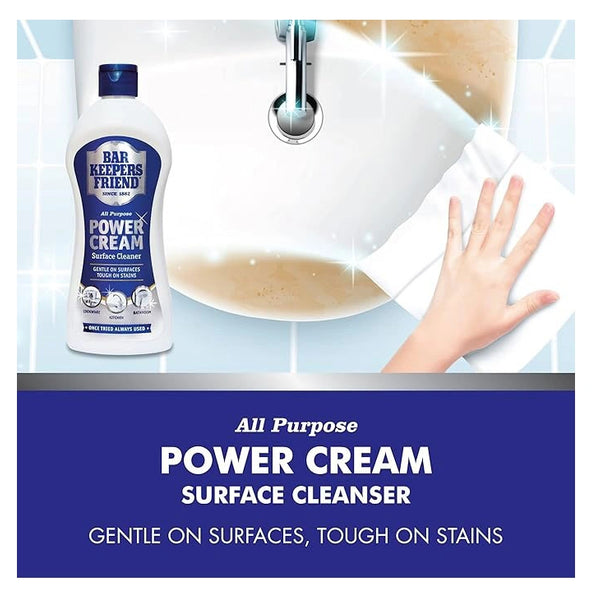 Bar Keepers Friend Power Cream 350ml All Purpose Power Cream Surface Cleaner