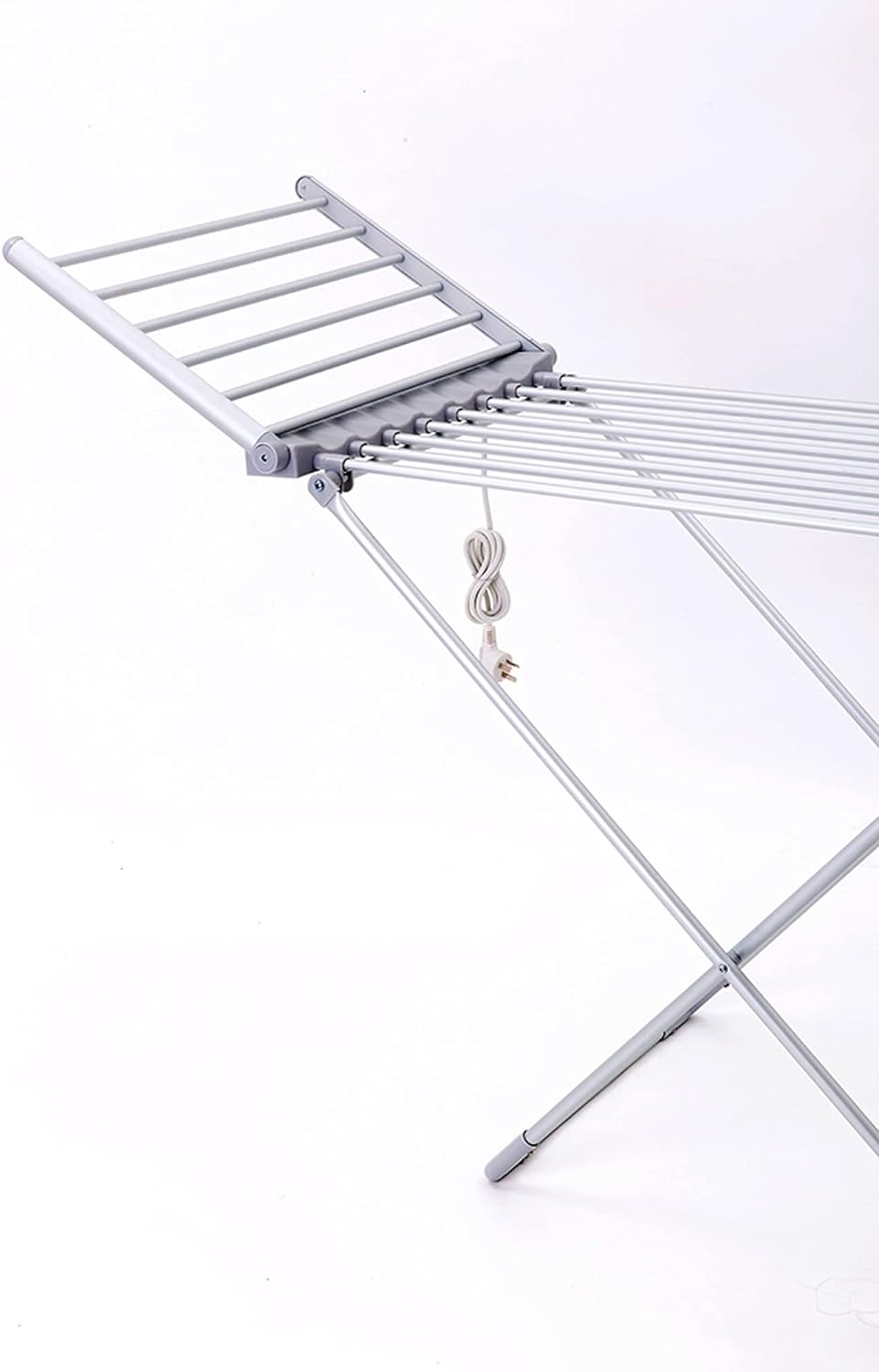 Heated Drying Rack With Adjustable Wings- 18 Heated Bars, Ideal For In&Outdoor Use