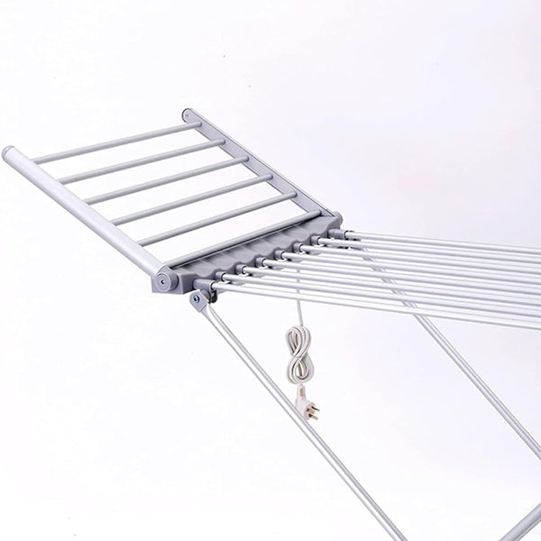 Foldable Heated Drying Rack With Adjustable Wings| 18 bars – Houszy