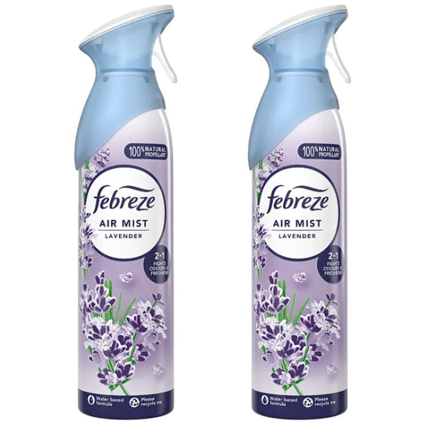 Febreze Air Mist Freshener Spray Lavender Scent - 185ml