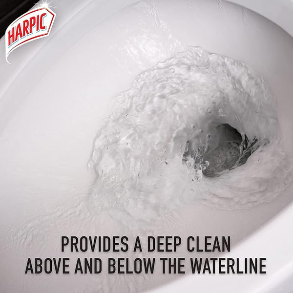 Harpic Professional Range Power Plus Toilet Cleaning Gel -Original Scent, 1L, x10 Better Than Bleach