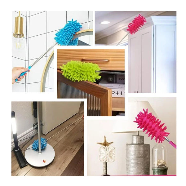 Keep it Handy Extendable Feather Duster for Cleaning Microfiber Dusters For Cleaning/Flexible Blind Cleaner Dust Remover