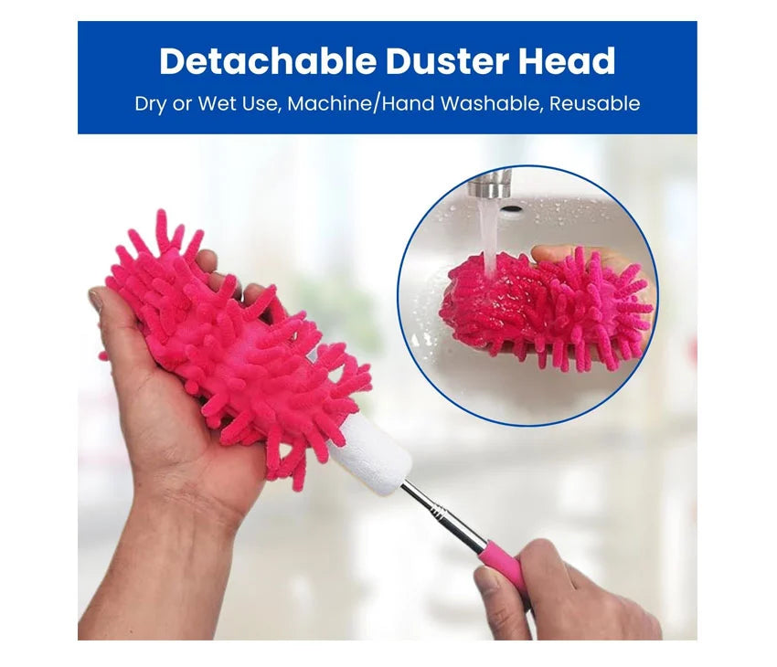 Keep it Handy Extendable Feather Duster for Cleaning Microfiber Dusters For Cleaning/Flexible Blind Cleaner Dust Remover