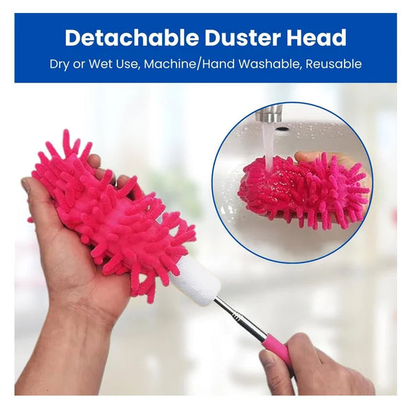 Keep it Handy Extendable Feather Duster for Cleaning Microfiber Dusters For Cleaning/Flexible Blind Cleaner Dust Remover