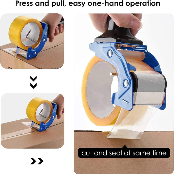Fast Reload Packing Dispenser Lightweight Packaging Cut Tape Gun (50mm (2 Inch)