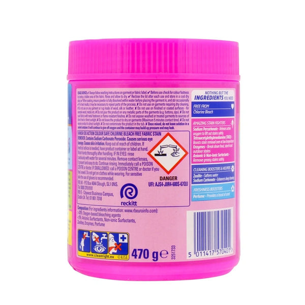 Vanish Oxi Action Powder Fabric Stain Remover Colour Safe - 470g