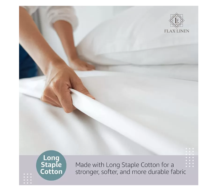 Duvet Cover Set With Egyptian Cotton Fitted Sheet-400 TC (Ragina Hotel Design)