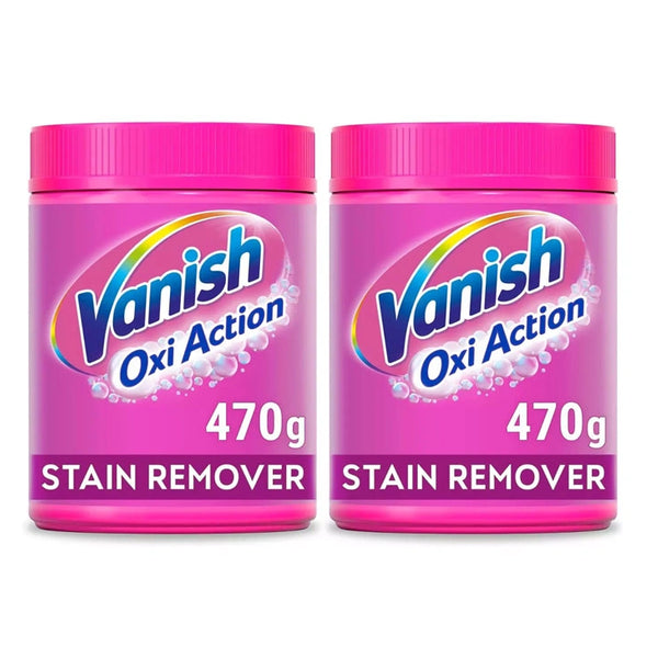 Vanish Oxi Action Powder Fabric Stain Remover Colour Safe - 470g