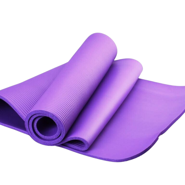 Yoga Exercise Mat with Non-Slip Bottom & Carrying Strap