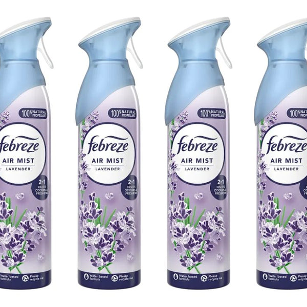 Febreze Air Mist Freshener Spray Lavender Scent - 185ml
