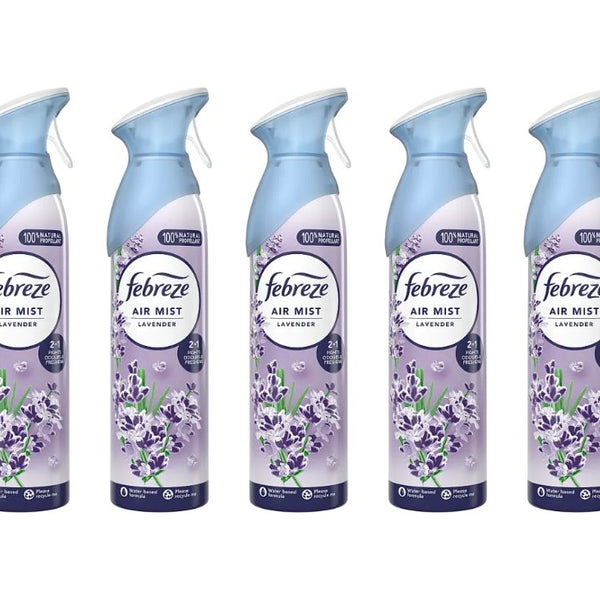 Febreze Air Mist Freshener Spray Lavender Scent - 185ml