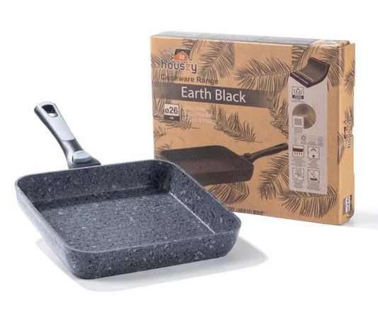 Non-Stick Grill Pan with Detachable Handle 26 cm