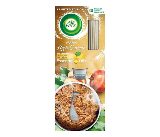 AirWick Warm Apple Crumble Reed Air Freshener - 33ml