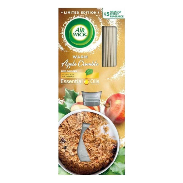 AirWick Warm Apple Crumble Reed Air Freshener - 33ml