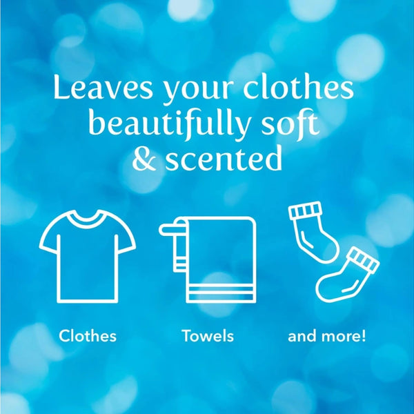 Asevi Fabric Softener Blue Sky - 1380ml, Intense Freshness, 60 Washes