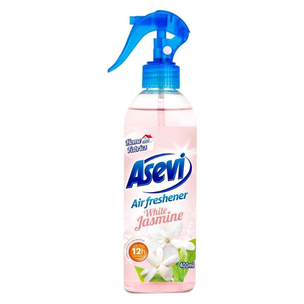 Asevi Air and Fabric Freshener Spray - White Jasmine, 400ml