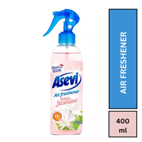 Asevi Air and Fabric Freshener Spray - White Jasmine, 400ml