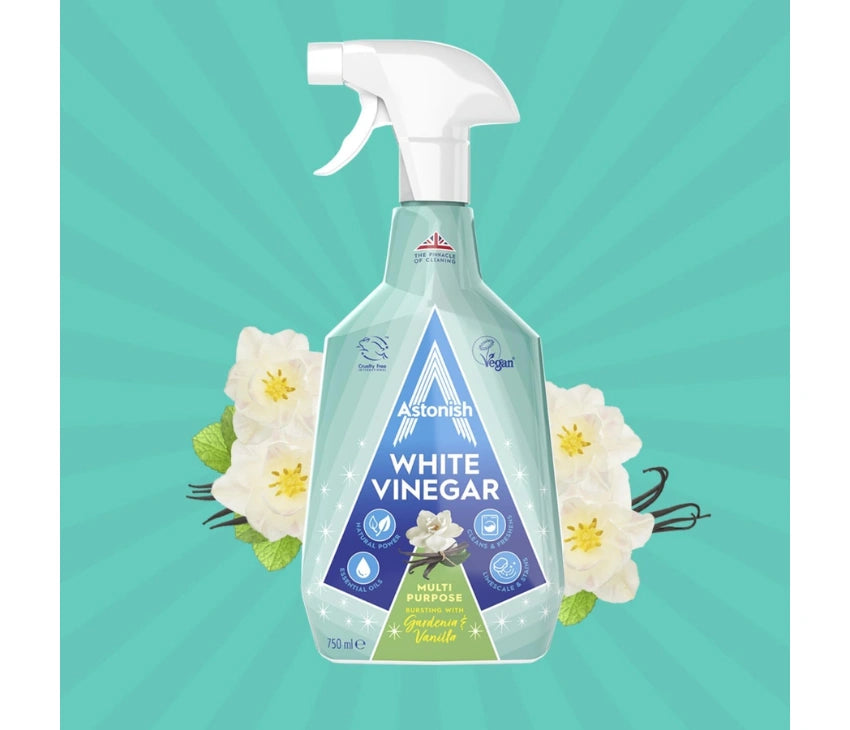 Astonish White Vinegar Gardenia Vanilla - 750ml