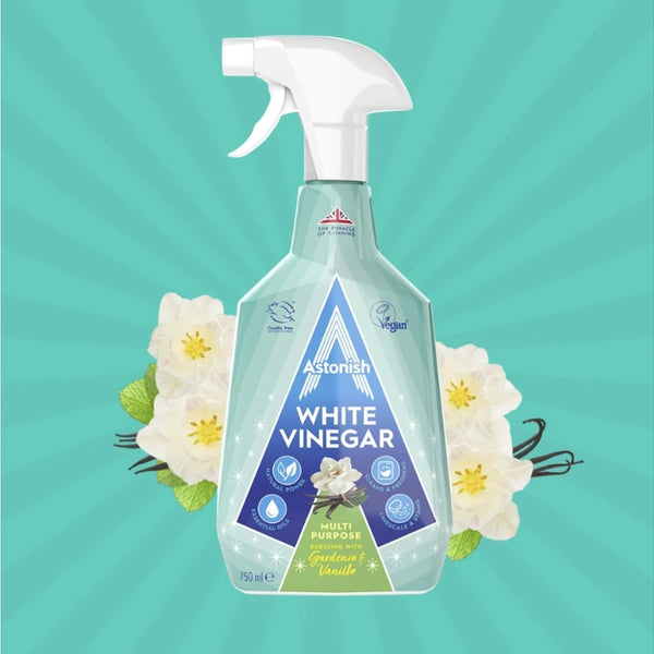 Astonish White Vinegar Gardenia Vanilla - 750ml