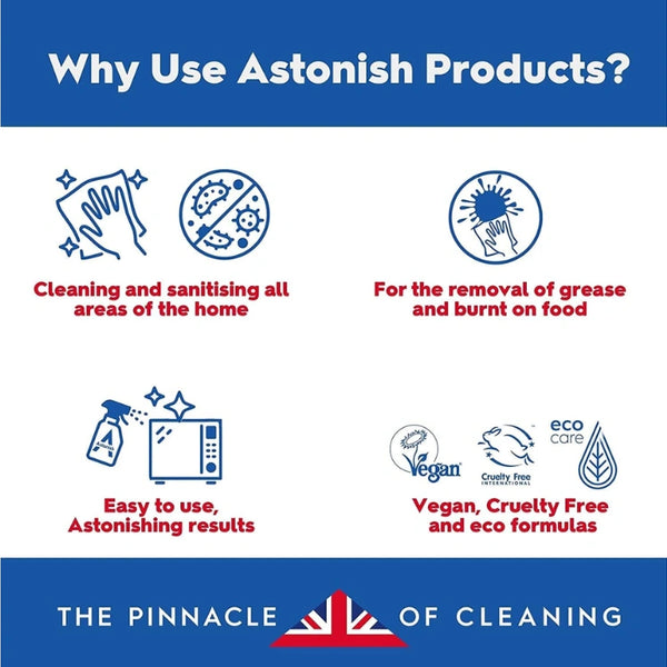 Astonish Daily Shower Shine Bathroom Cleaner - 750ml