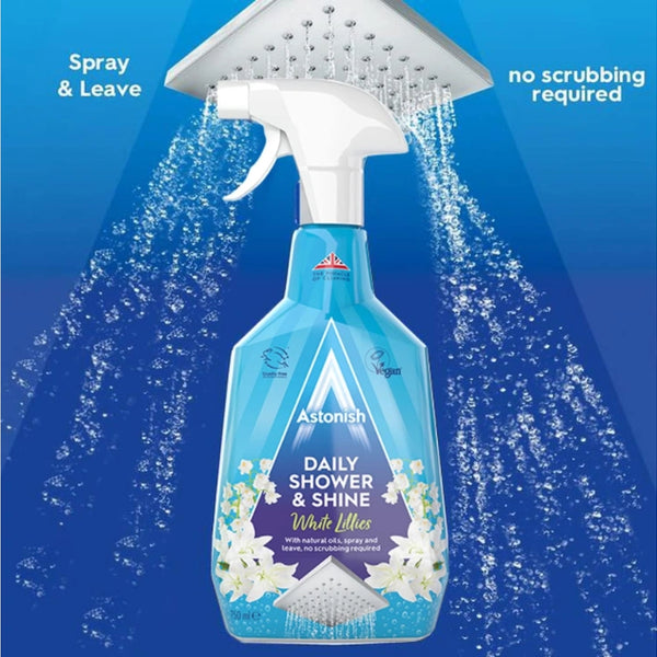 Astonish Daily Shower Shine Bathroom Cleaner - 750ml