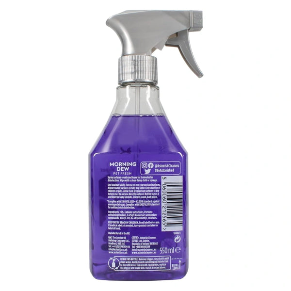 Astonish Morning Dew Pet Fresh Disinfectant - 550ml