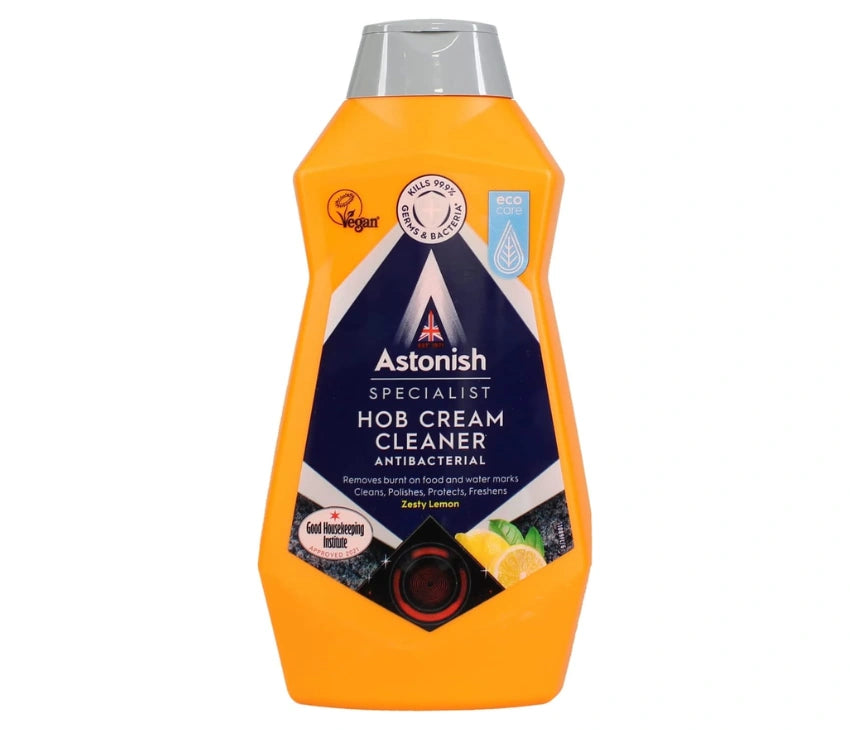 Astonish Specialist Hob Cream Cleaner Zesty Lemon - 500ml