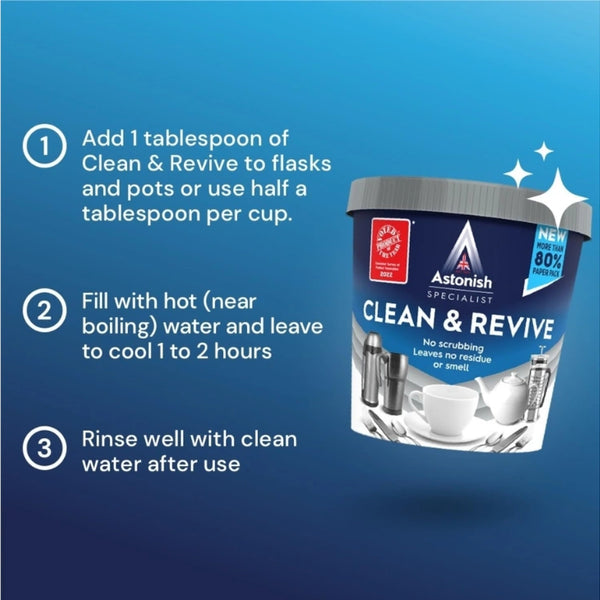 Astonish Clean & Revive Stain Remover 350g - Effective for Tough Stains