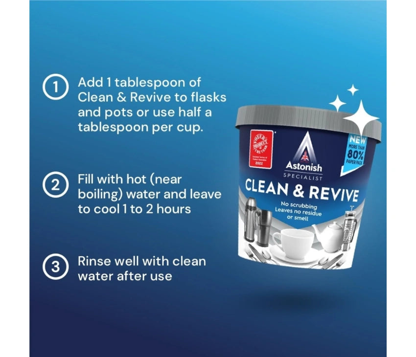 Astonish Clean & Revive Stain Remover 350g