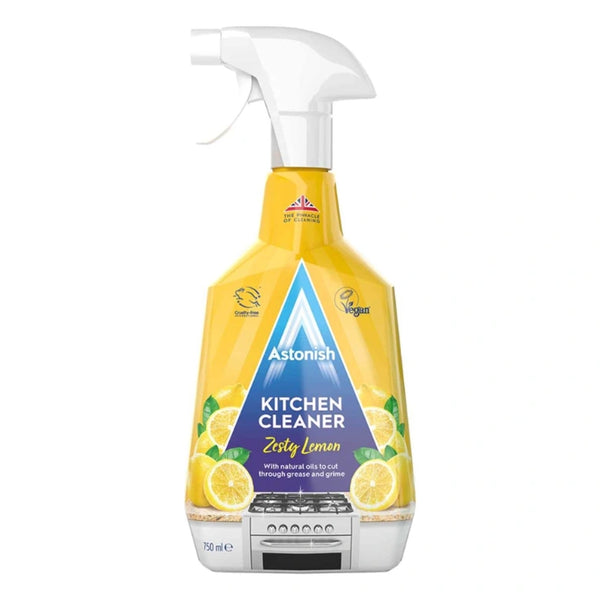 Astonish Kitchen Cleaner Spray - Zesty Lemon, 750ml