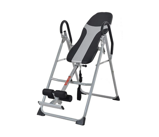 Gravity Inversion Table with Adjustable Protective Belt for Pain Relief Therapy