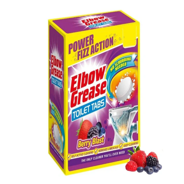 Elbow Grease Toilet Tablets - Berry Scent, 10 Pack