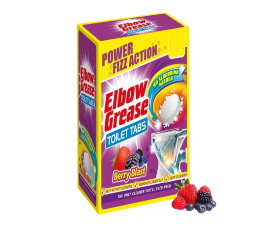 Elbow Grease Toilet Tablets - Berry Scent, 10 Pack
