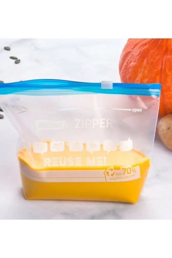 Bacofoil Zipper Bags 3L - All Purpose, 12 Pack