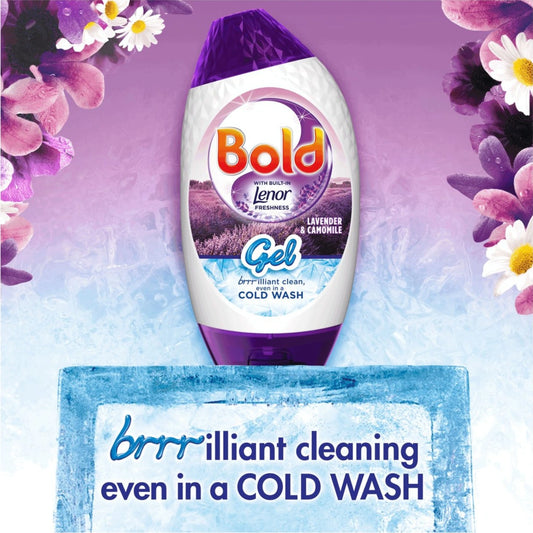 Bold 2in1 Lavender & Camomile Laundry Gel 840ml - 24 Washes