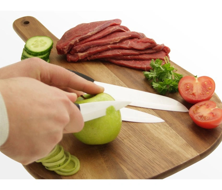 Ceramic Knife Set, Kitchen Chef Knife Set Vegetable Bread Knife Super Sharp 4 Piece