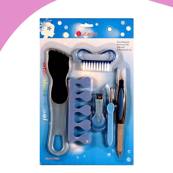 Manicure Pedicure Kit Tools Set of 6 Pcs