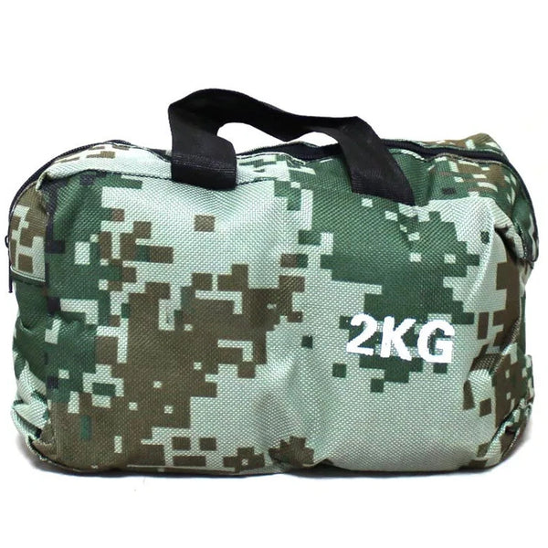 Ankle Wrist Leg Weight Straps Camouflage Running Exercise Strength Fitness Bag