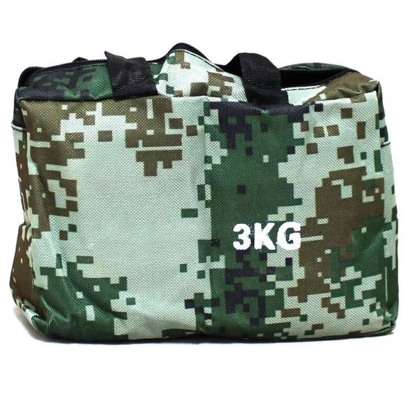 Ankle Wrist Leg Weight Straps Camouflage Running Exercise Strength Fitness Bag