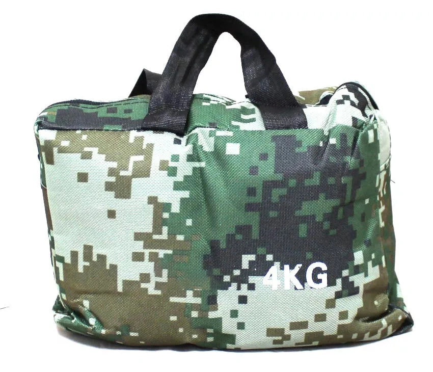 Ankle Wrist Leg Weight Straps Camouflage Running Exercise Strength Fitness Bag